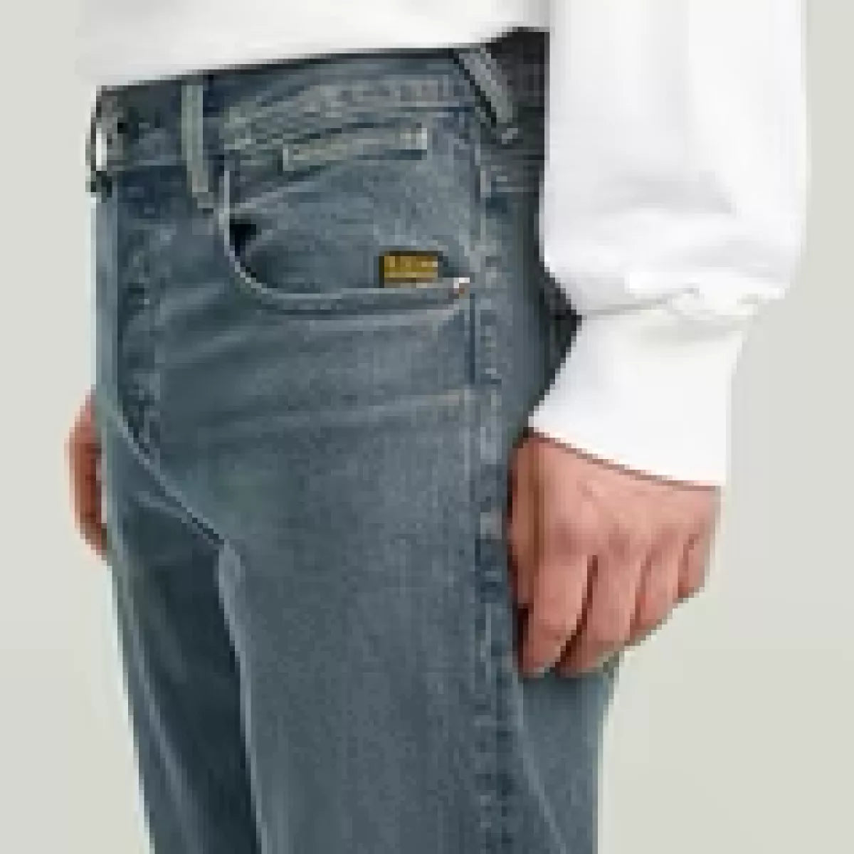 G-STAR Morry FWD regular Tapered jeans DONKERBLAUW