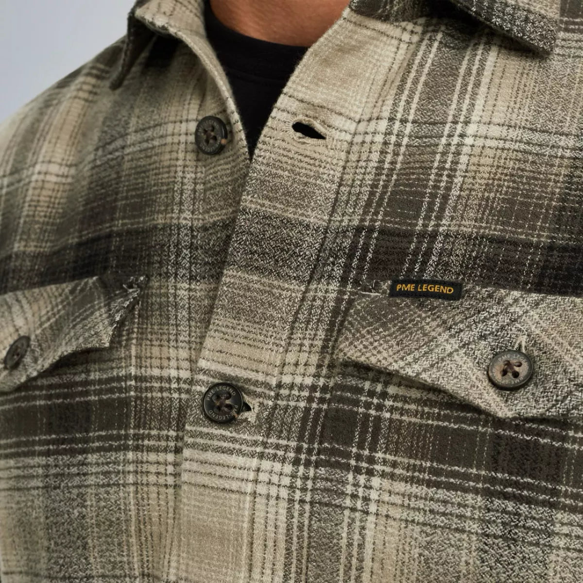 PME-LEGEND Shirt jacket - GRIJS