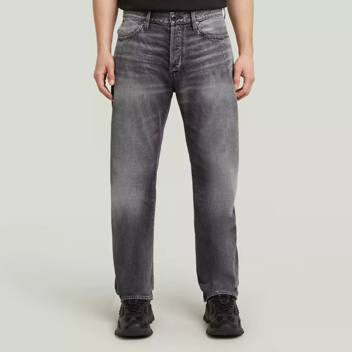 G-STAR Contor Regular Jeans - BLACK WASHED
