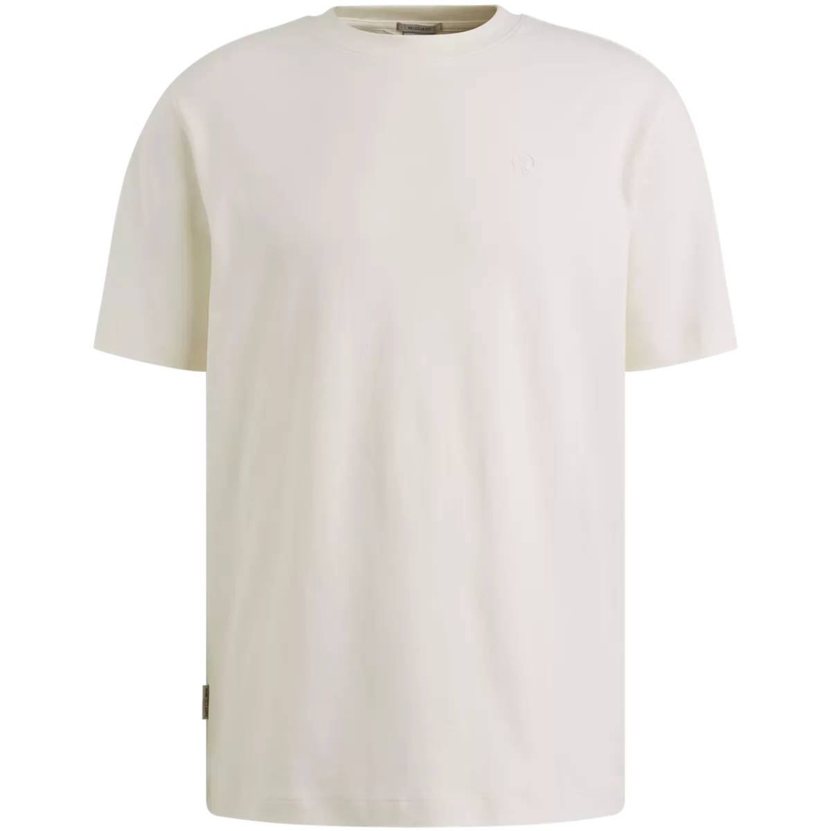 CAST IRON CAST IRON Short sleeve r-neck - WIT