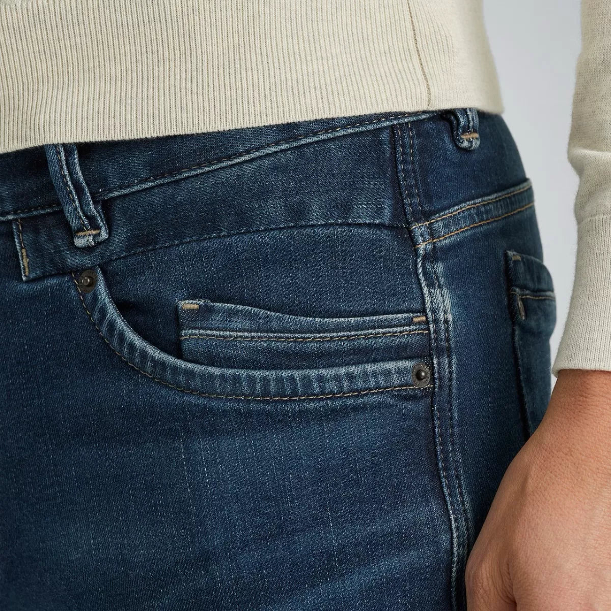 PME-LEGEND Commander 3.0 relaxed fit jeans - MID BLUE