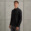 CAST IRON Long Sleeve Shirt Twill Jersey 2 t - ZWART