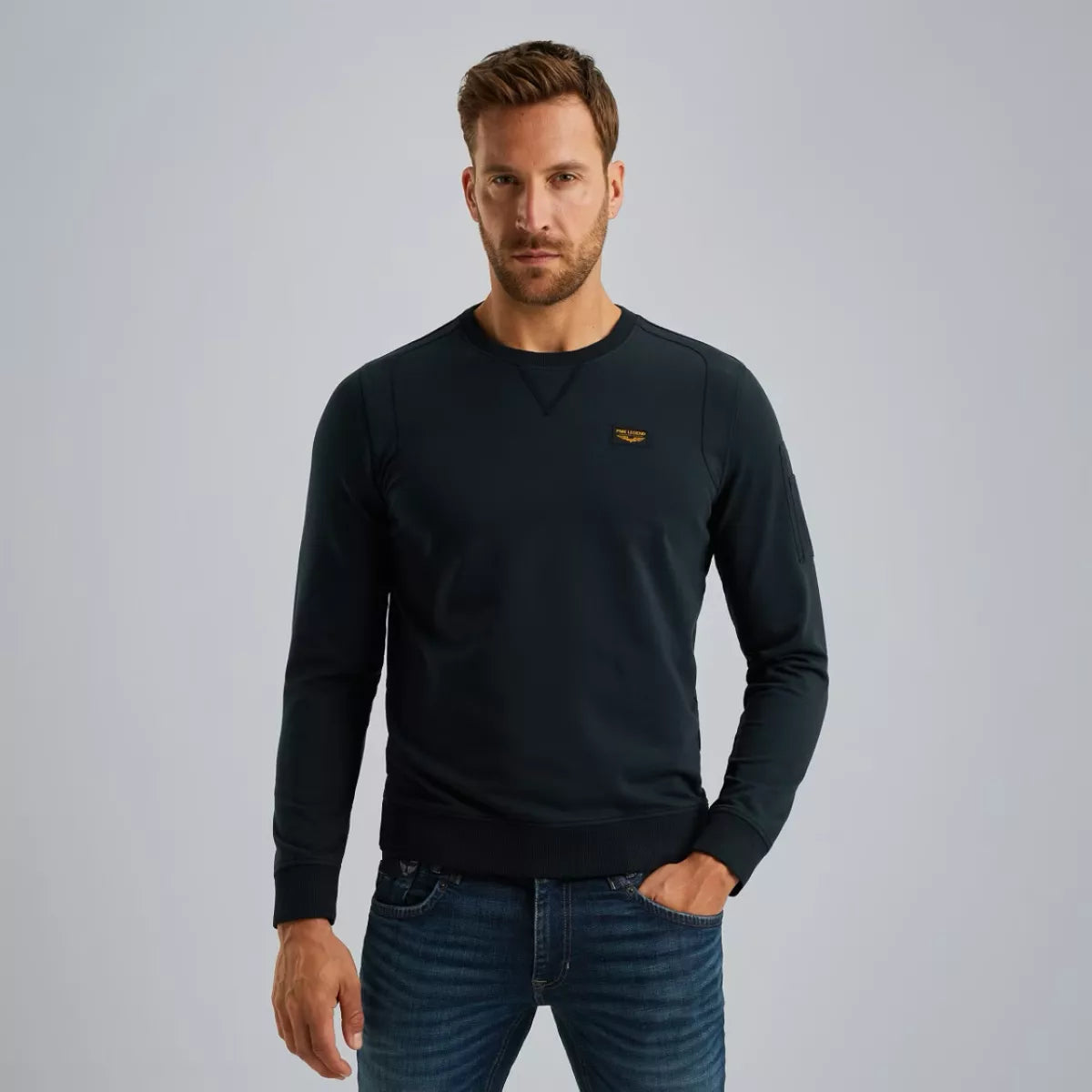 PME-LEGEND American classic sweatshirt - BLAUW