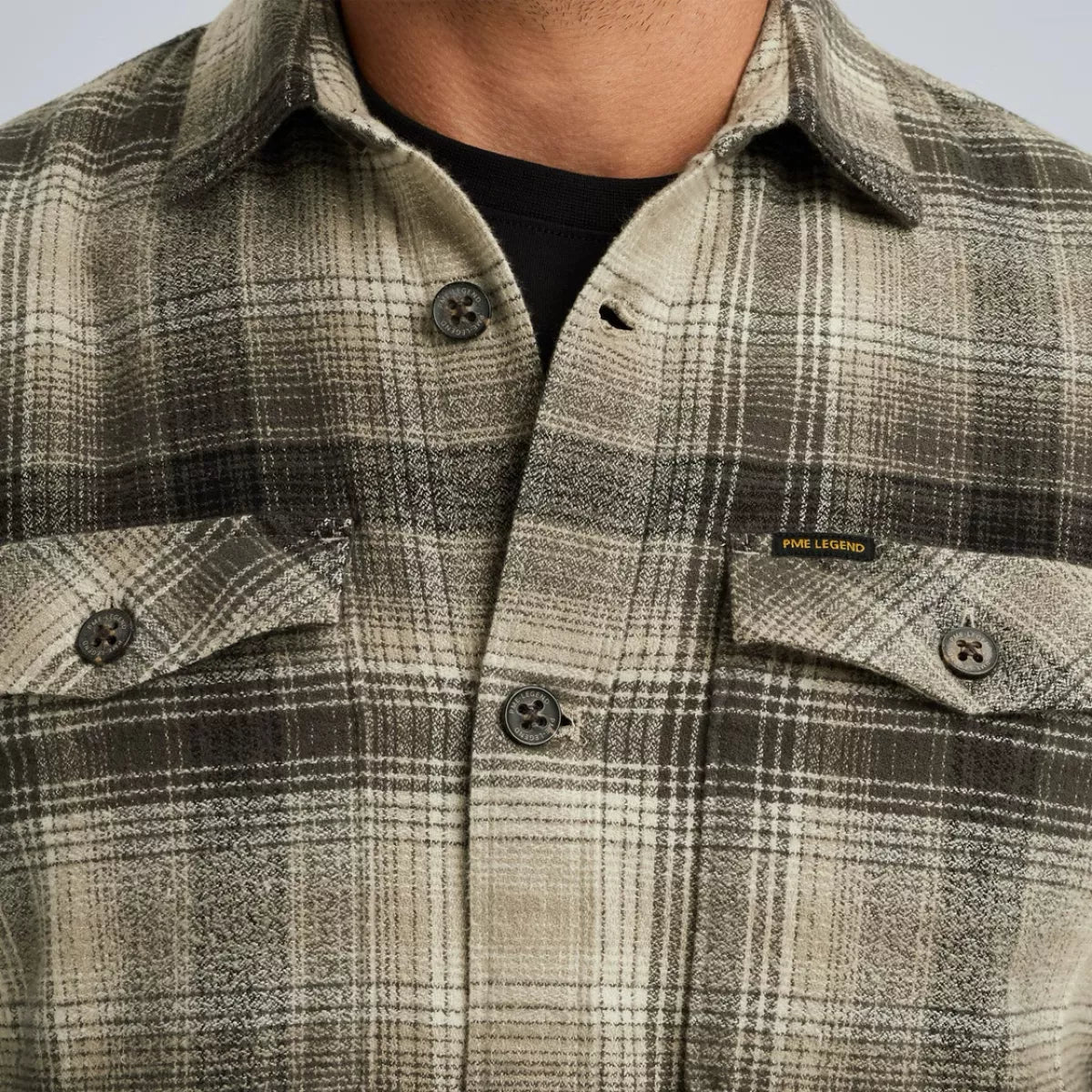 PME-LEGEND Shirt jacket - GRIJS