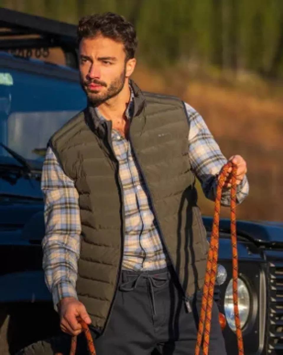 NEW ZEALAND AUCKLAND NEW ZEALAND AUCKLAND Jacket Bodywarmer - DONKERGROEN