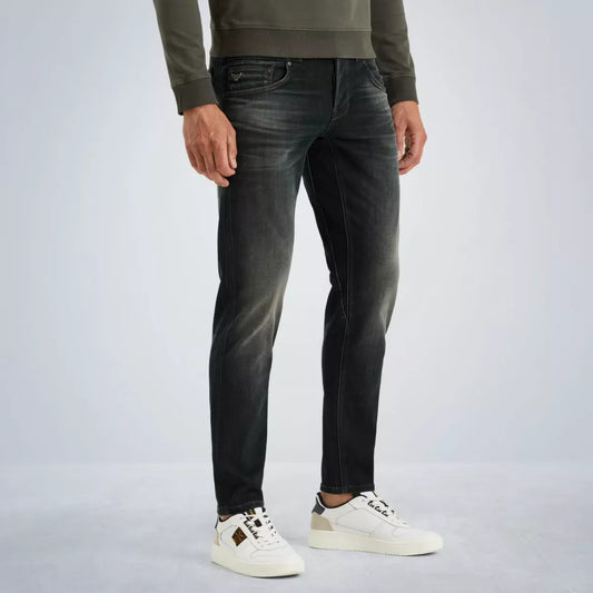 PME-LEGEND Carior tapered fit jeans ZWART