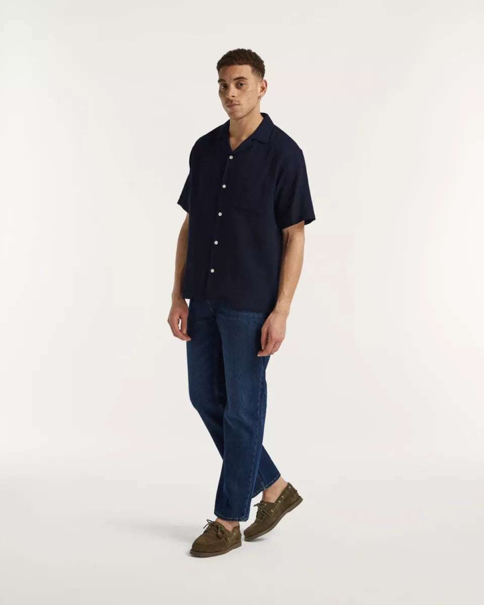 DENHAM DAGGER RIGID VINTAGE INDIGO - DARK BLUE