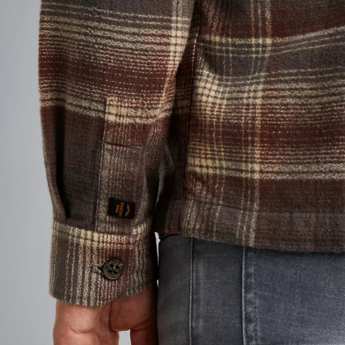 PME-LEGEND Shirt Jacket - BRUIN