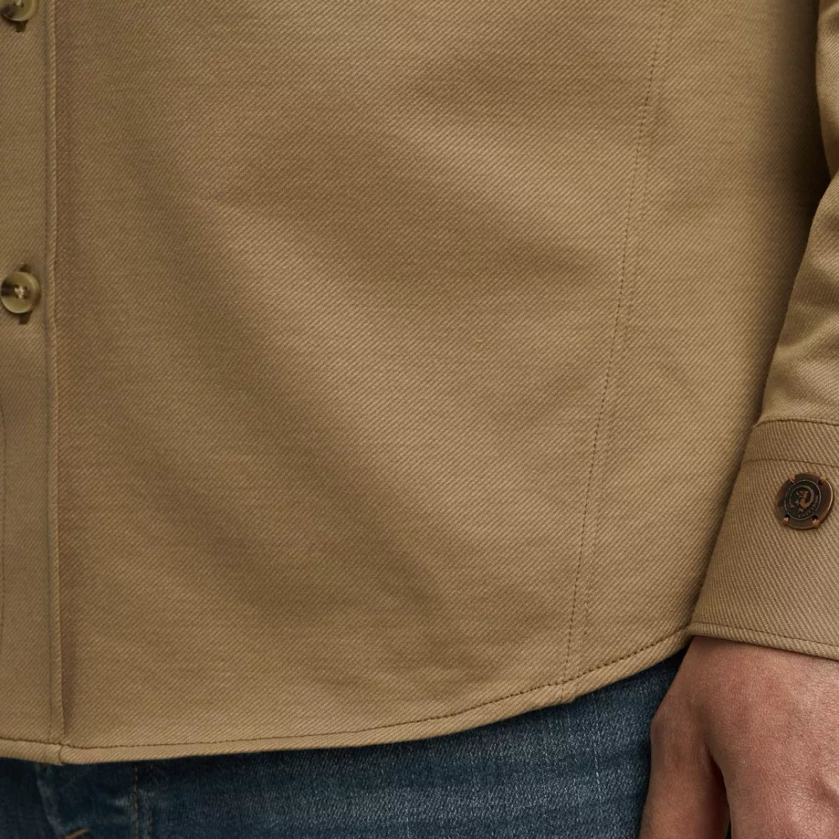 CAST IRON Long sleeve shirt Twill Jersey 2 t - DIVERSEN