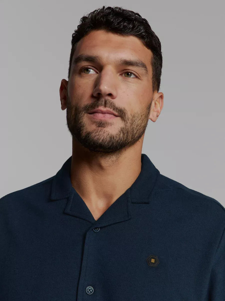 NO EXCESS Jersey shirt BLAUW
