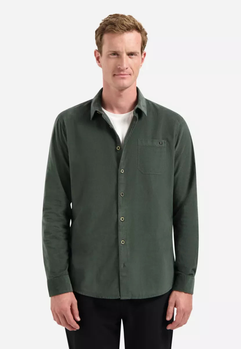 NO EXCESS Curduroy shirt - GROEN