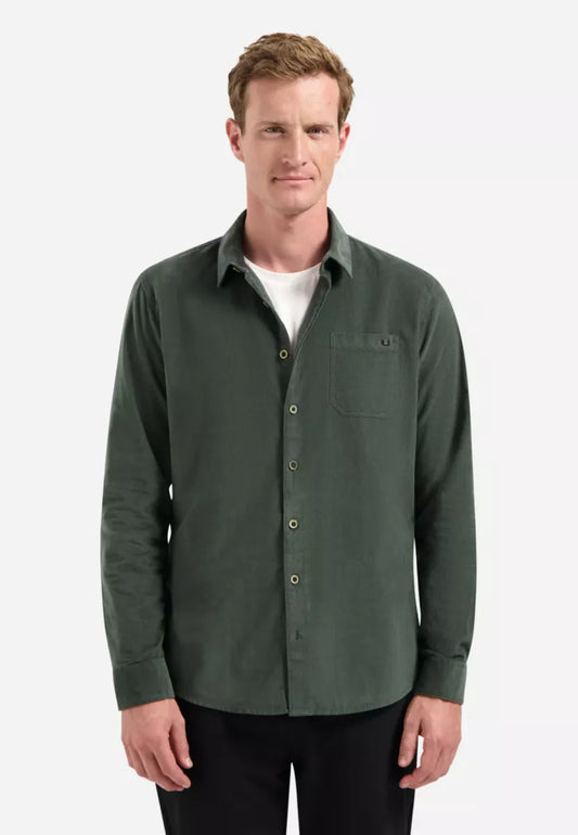 NO EXCESS Curduroy shirt - GROEN