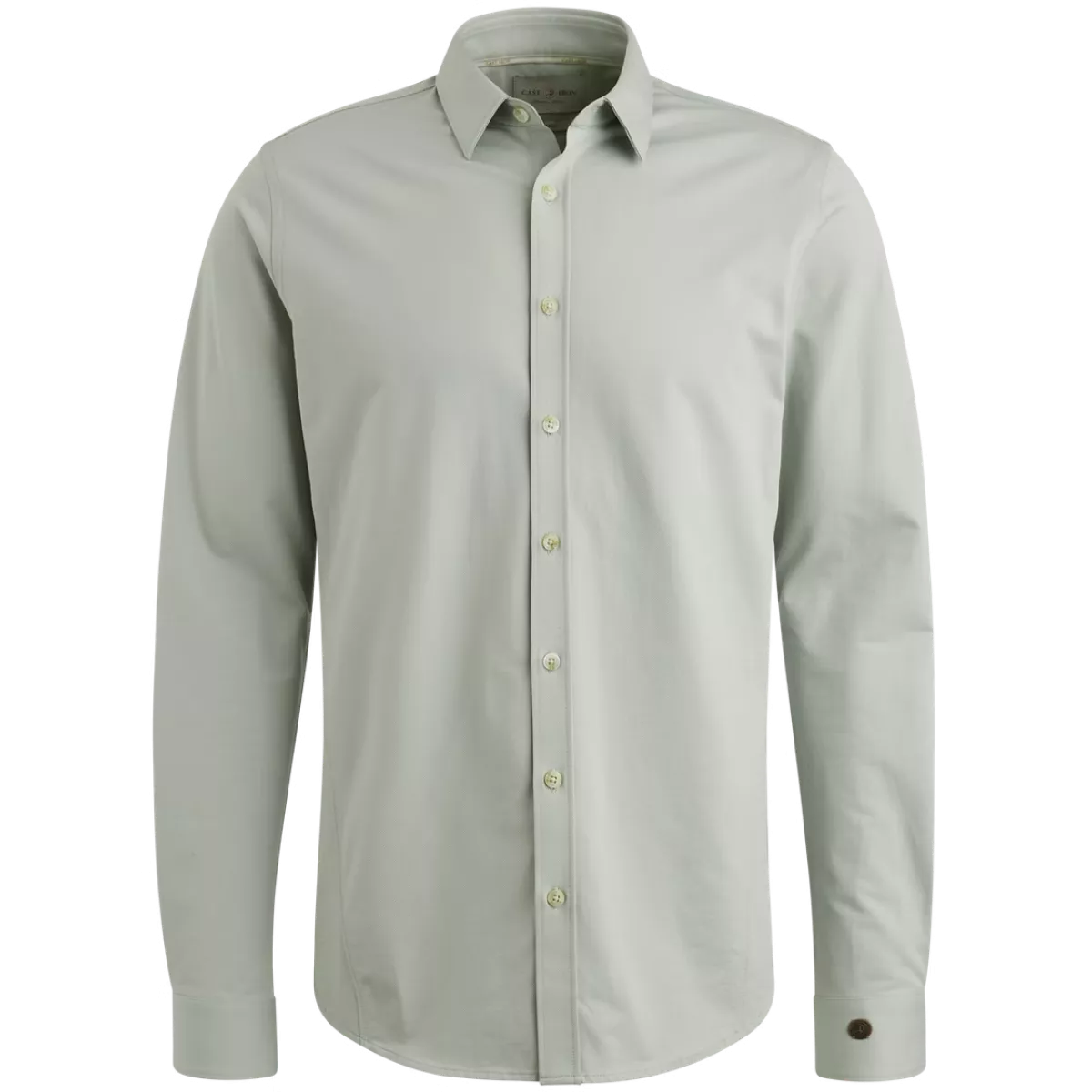 CAST IRON Long Sleeve Shirt Twill Jersey 2 t - GRIJS