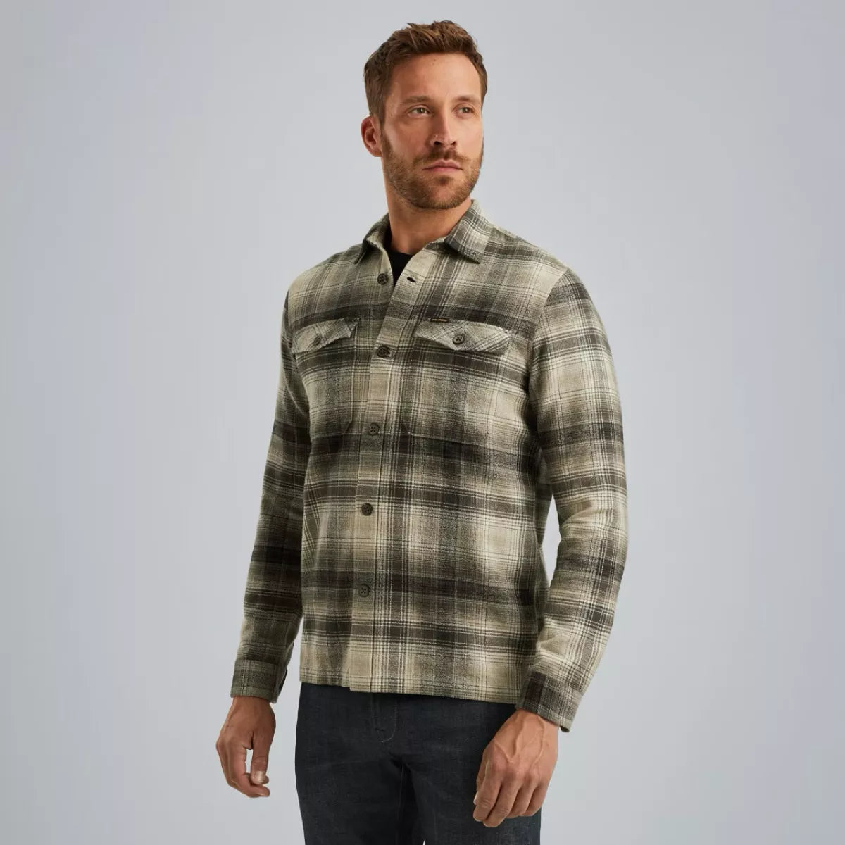 PME-LEGEND Shirt jacket - GRIJS