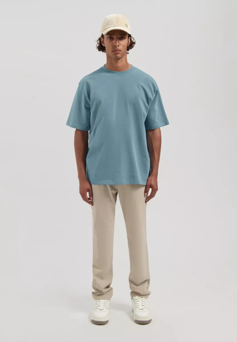 DSTREZZED Collin tee - BLAUW