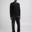 REPLAY Crew neck swaetshirt - ZWART