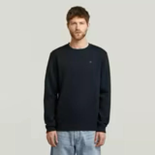 G-STAR Premium Core Sweater - DONKERBLAUW