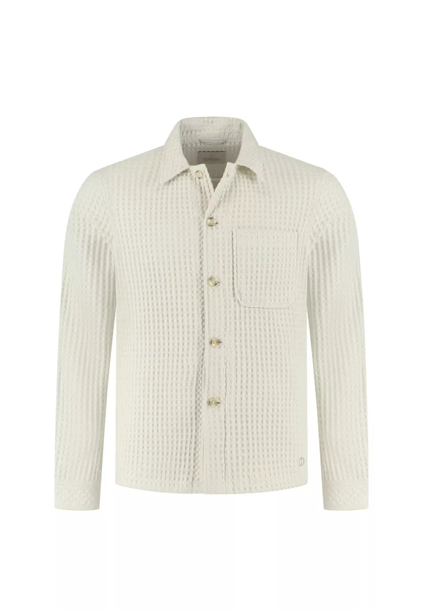 DSTREZZED DSTREZZED Lino FW Overshirt - ZILVER