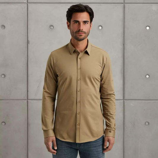 CAST IRON Long sleeve shirt Twill Jersey 2 t - DIVERSEN