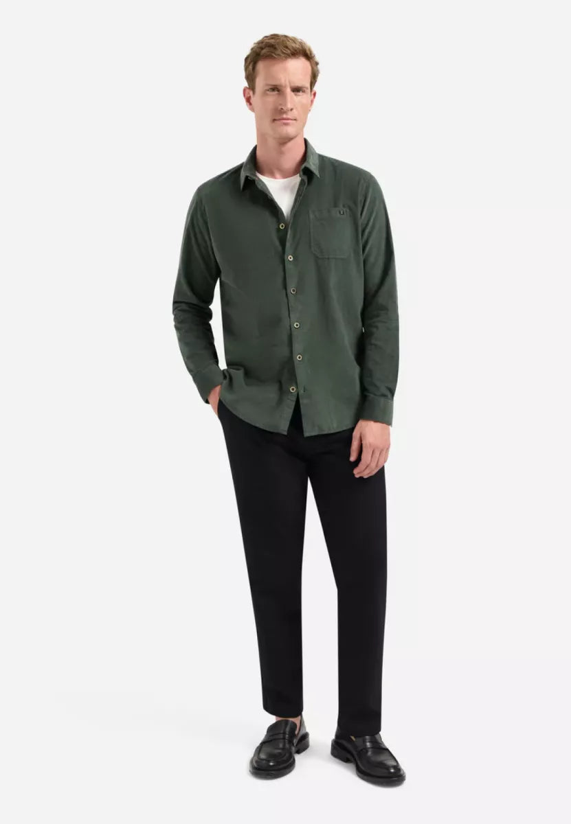 NO EXCESS Curduroy shirt - GROEN