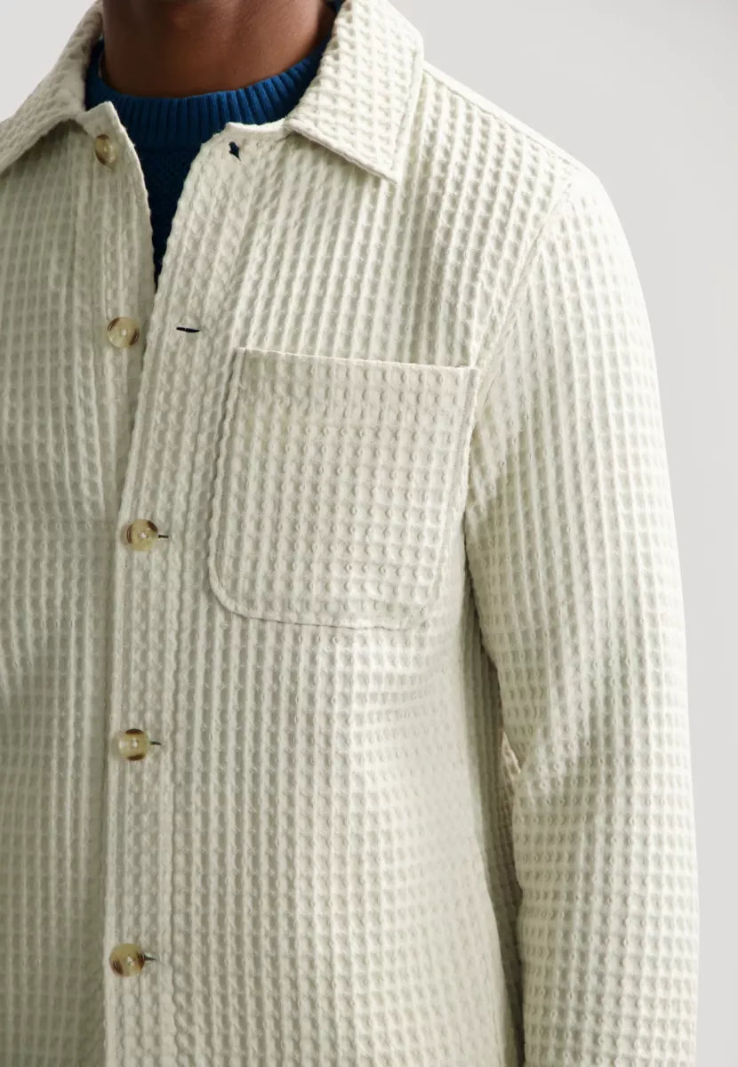 DSTREZZED DSTREZZED Lino FW Overshirt - ZILVER