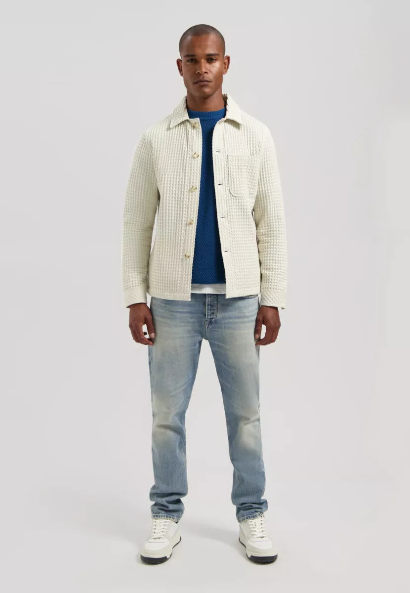 DSTREZZED DSTREZZED Lino FW Overshirt - ZILVER