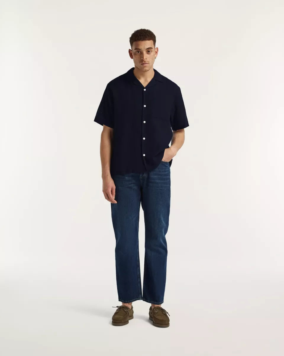 DENHAM DAGGER RIGID VINTAGE INDIGO - DARK BLUE