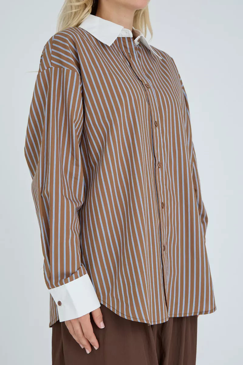 A VIEUW A VIEUW Nora shirt - BRUIN