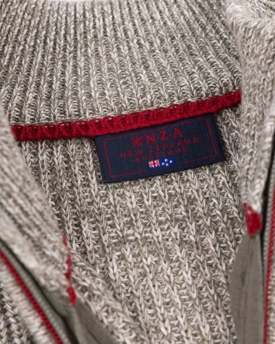 NEW ZEALAND AUCKLAND Pullover Half Zip - Grey