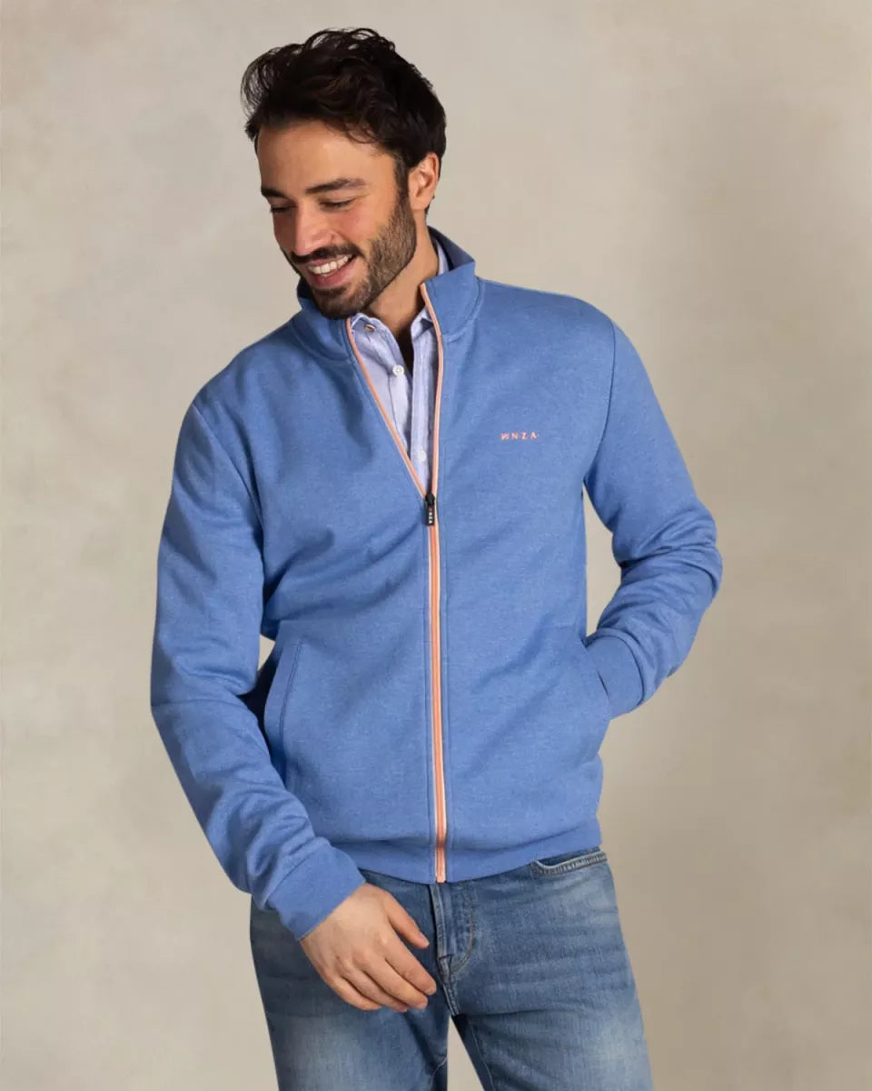 NEW ZEALAND AUCKLAND Sweat Cardigan - Classic Blue