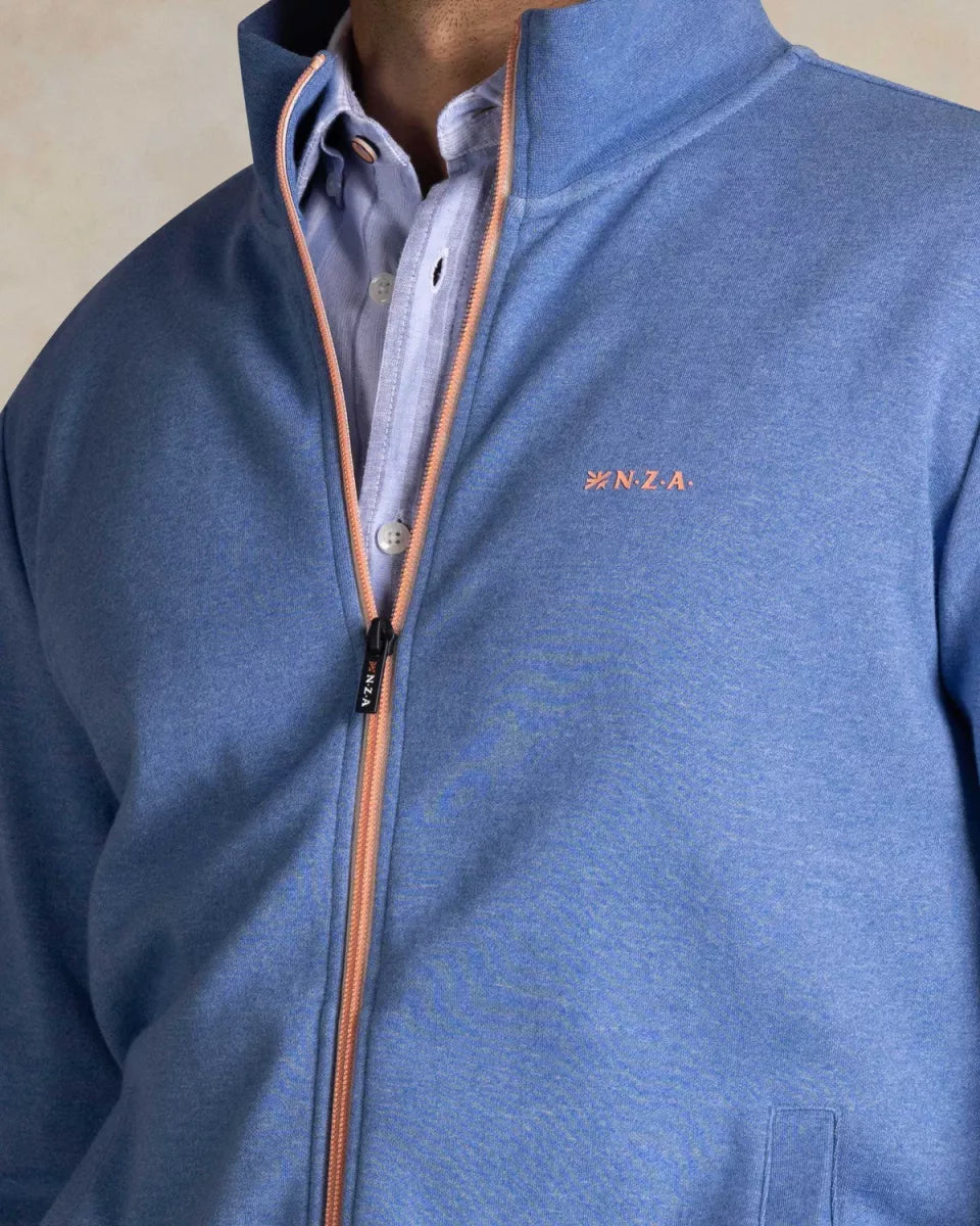 NEW ZEALAND AUCKLAND Sweat Cardigan - Classic Blue