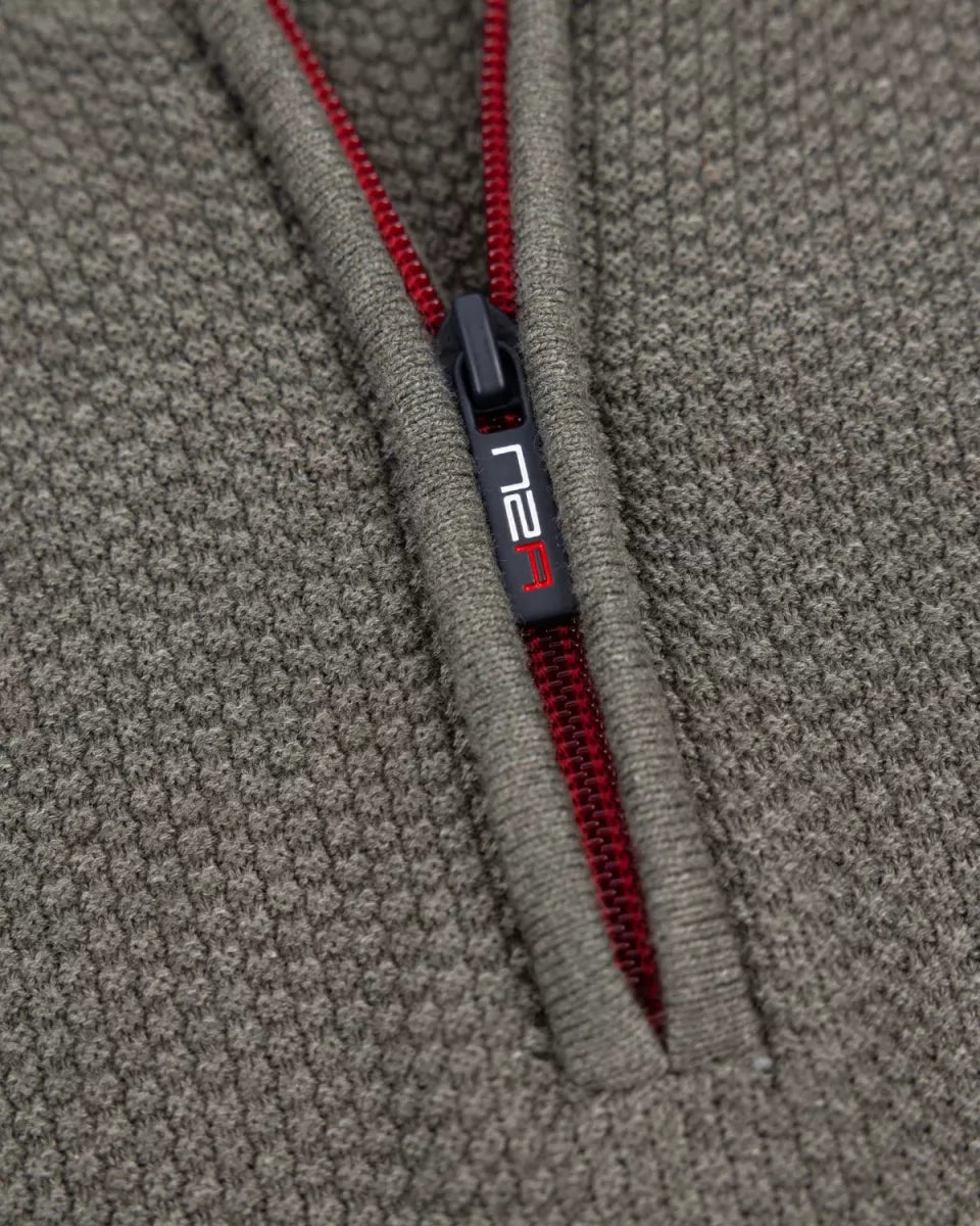 NEW ZEALAND AUCKLAND Pullover Half Zip - Grey