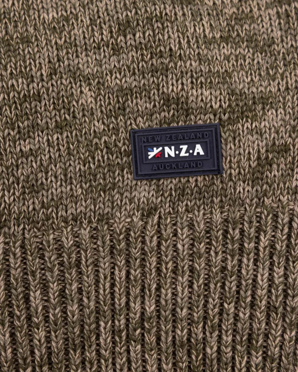 NEW ZEALAND AUCKLAND Pullover Half Zip - Bottle Green