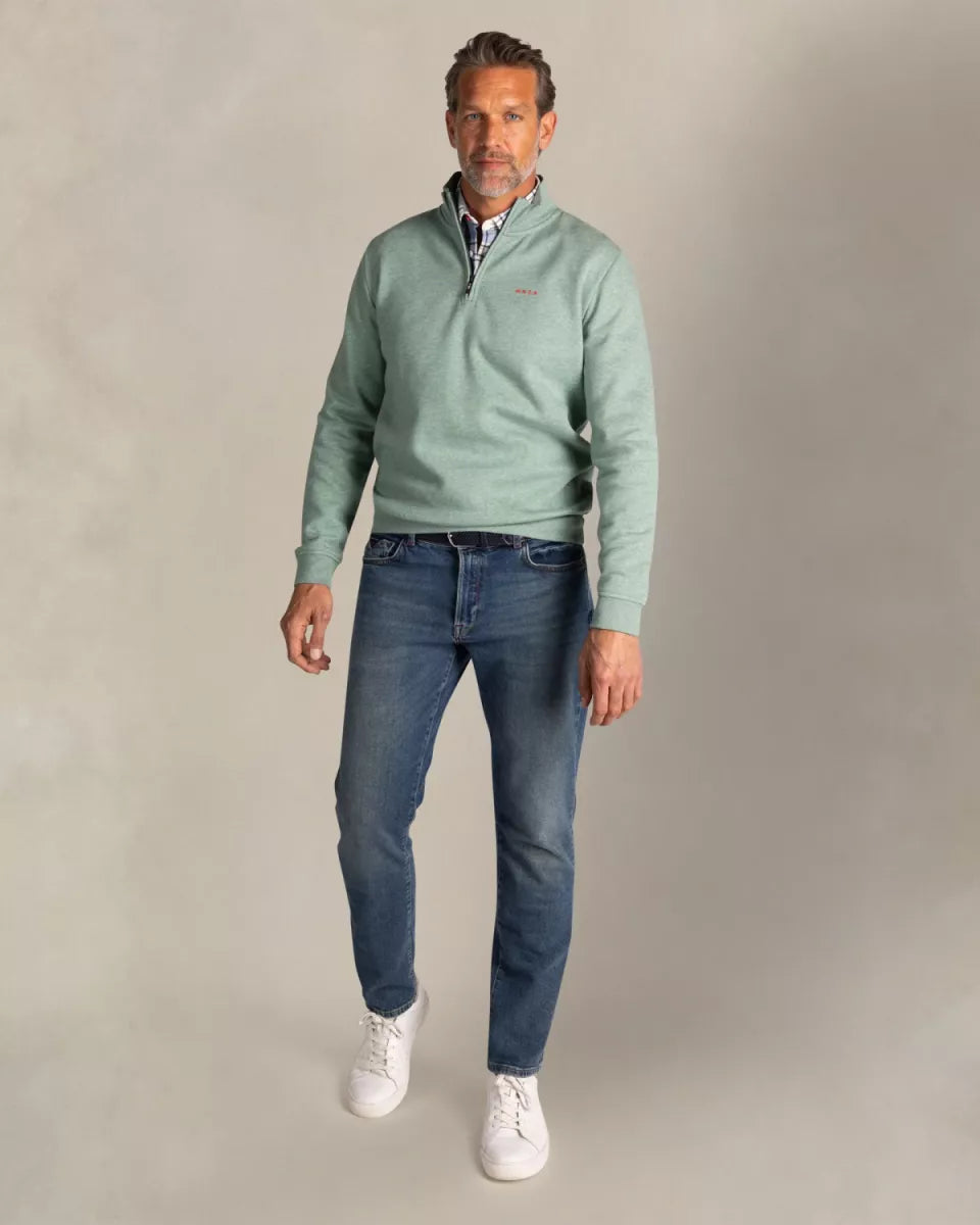 NEW ZEALAND AUCKLAND Sweat Half Zip