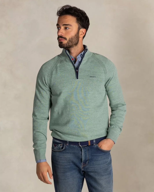 NEW ZEALAND AUCKLAND Pullover Half Zip