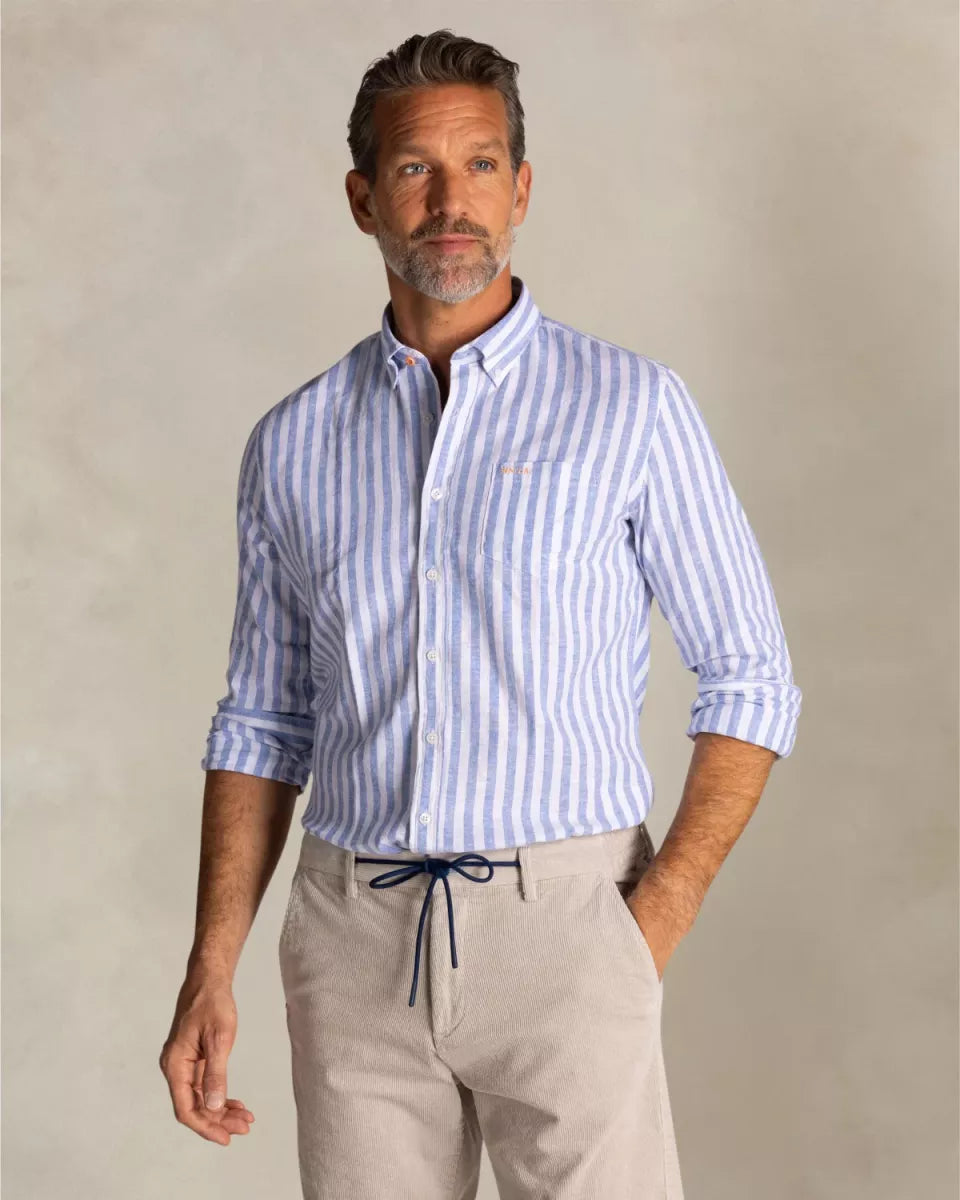 NEW ZEALAND AUCKLAND Shirt Long Sleeve - Classic Blue