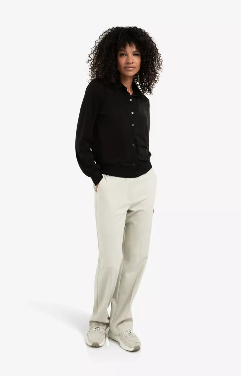 YAYA Double Layer Look Blouse