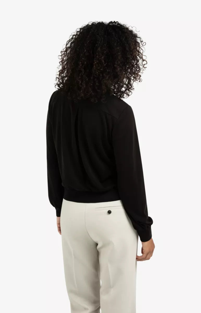 YAYA Double Layer Look Blouse