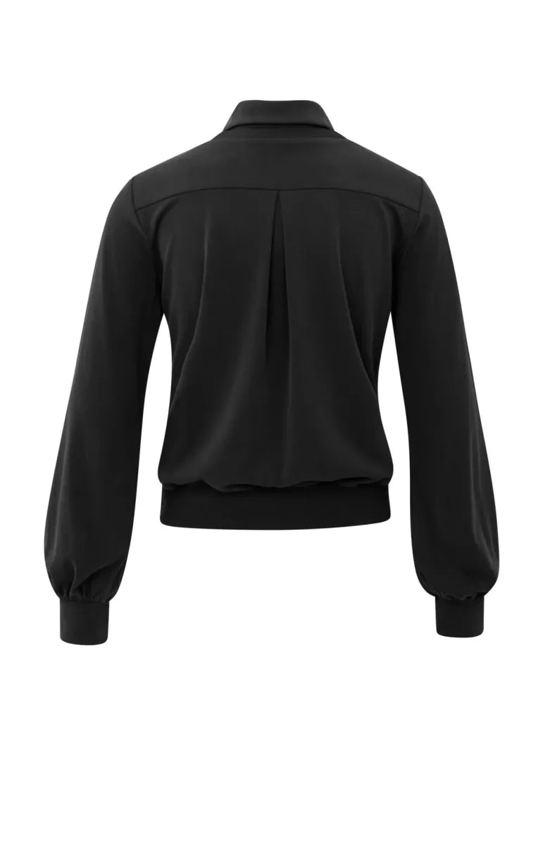 YAYA Double Layer Look Blouse