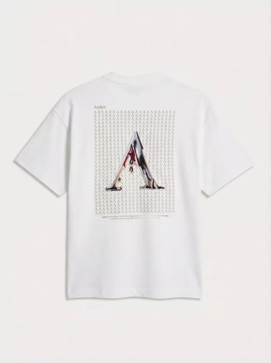 AEDEN Juke Tee - Off White
