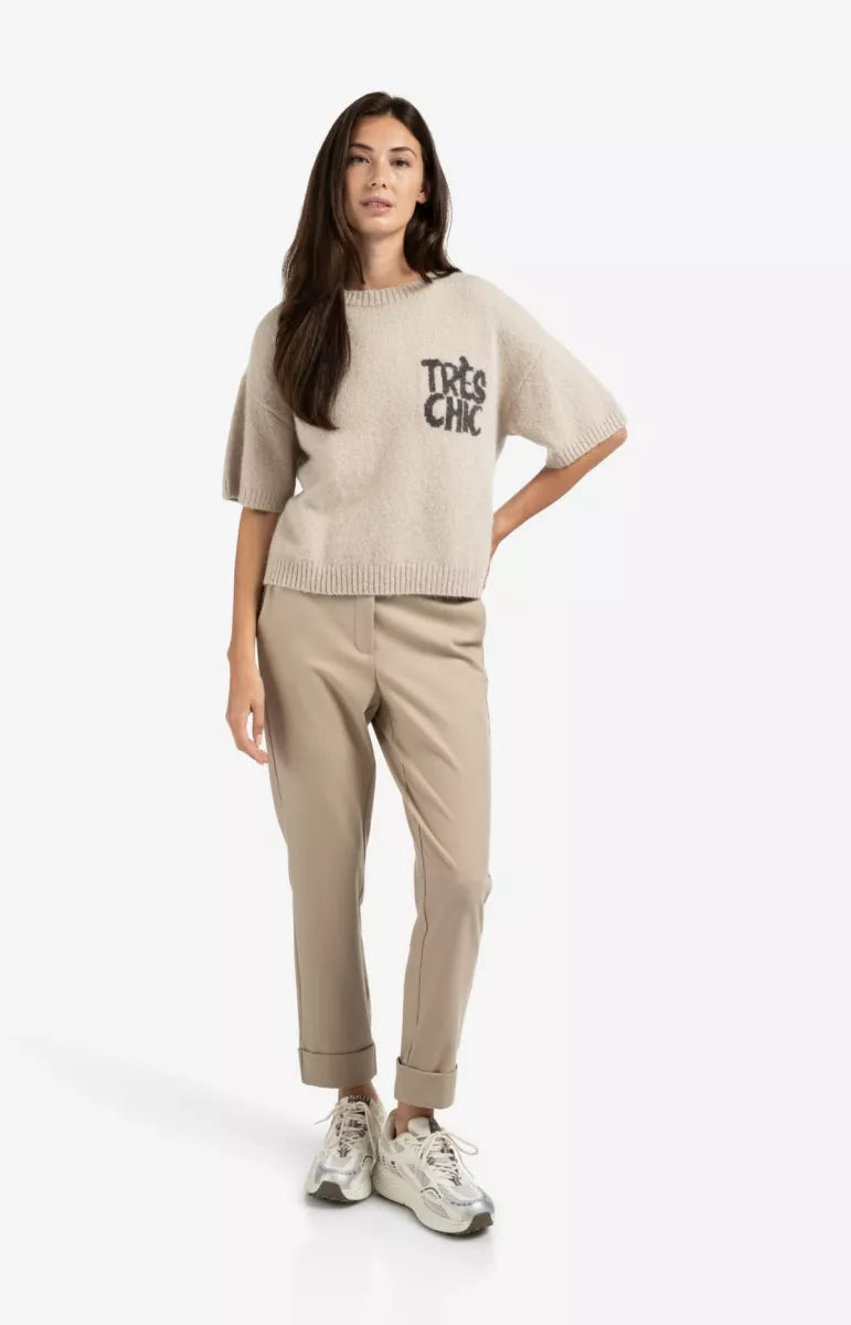 YAYA Sweater met Artwork