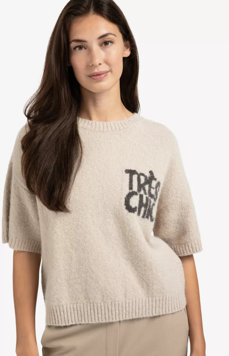 YAYA Sweater met Artwork