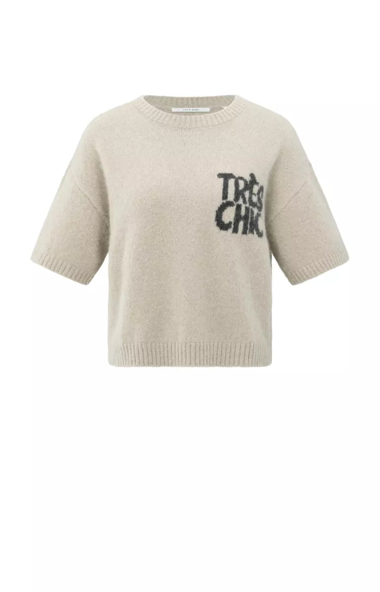 YAYA Sweater met Artwork