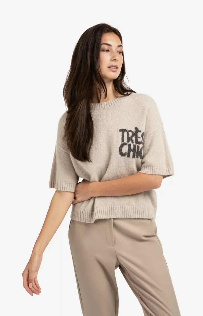 YAYA Sweater met Artwork