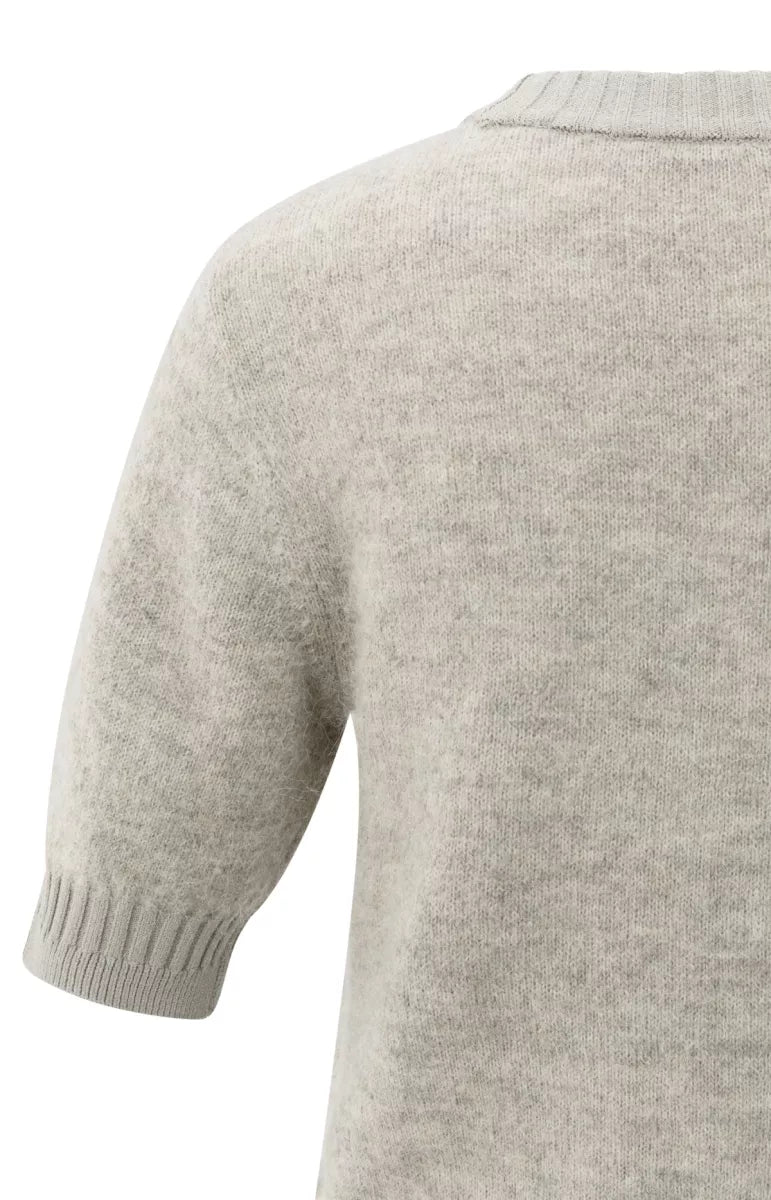YAYA Short Sleeve Sweater