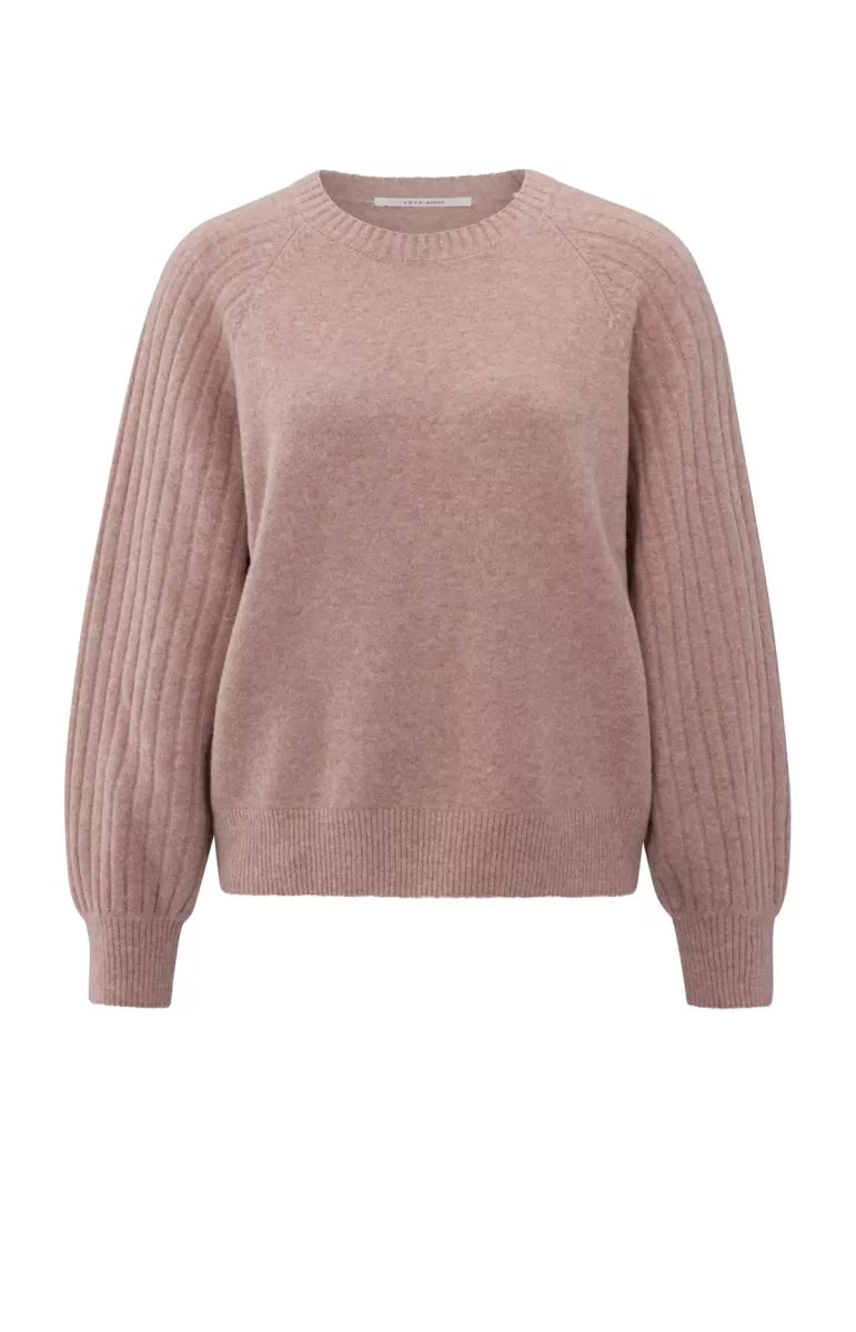 YAYA Ribbed Sweater