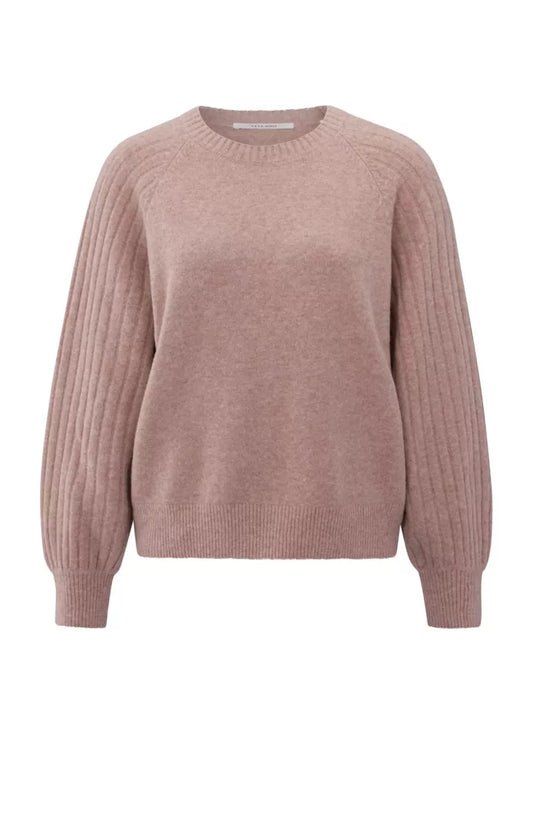 YAYA Ribbed Sweater