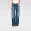 MAC JEANS Rich Palazzo - Navy Heavy Wash