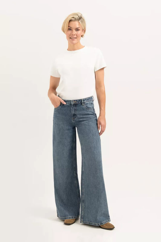 FLOREZ Liv Jeans - Stormy Blue