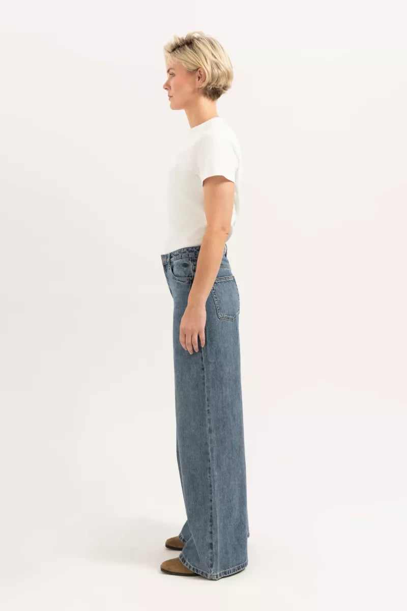 FLOREZ Liv Jeans - Stormy Blue